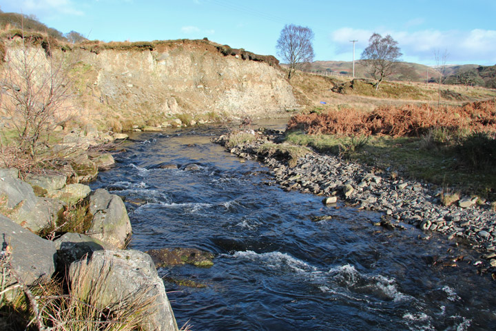 Afon Teifi below Abbey Consols Mine discharge