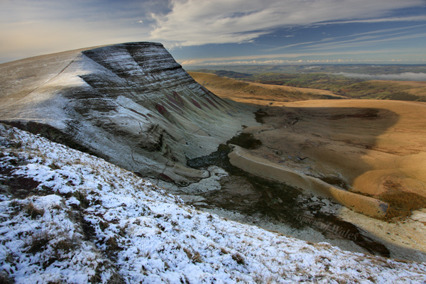 Bannau Sir Gaer, The Black Mountain