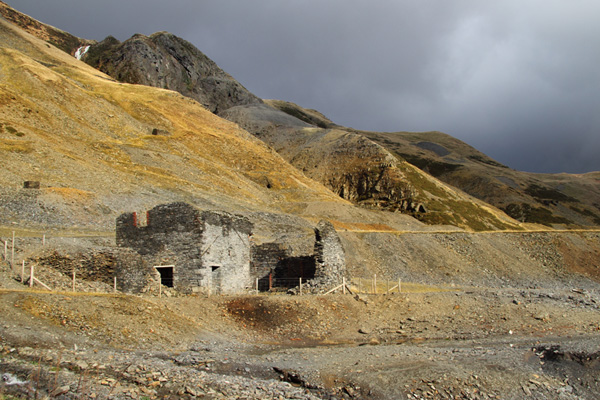 Crusher House, Cwmystwyth Lead Mine