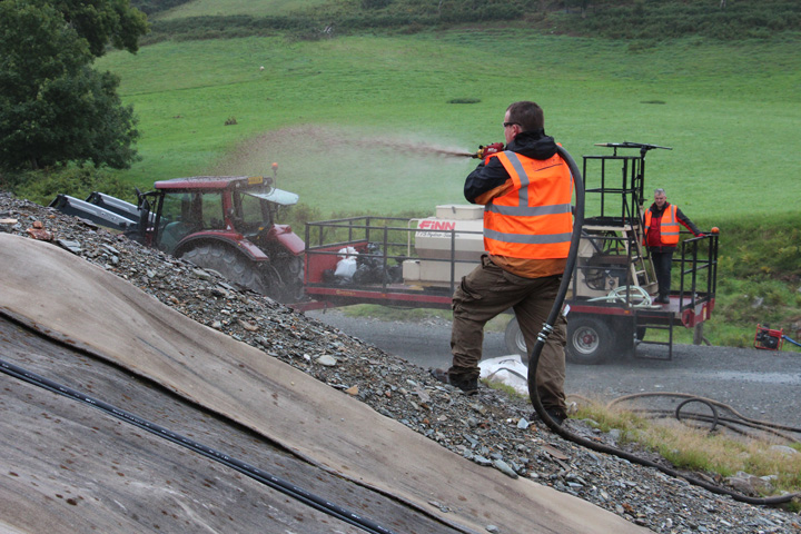 Hydroseeding