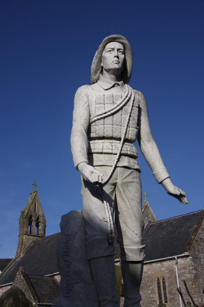 Port Eynon lifeboat memorial