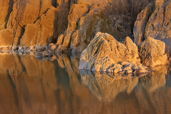 Rock pool, Three Cliffs Bay, Gower