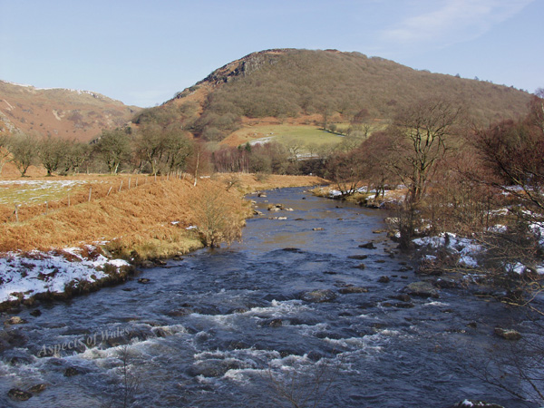 Afon Tywi, Dinas Nature Reserve, Ystradffin