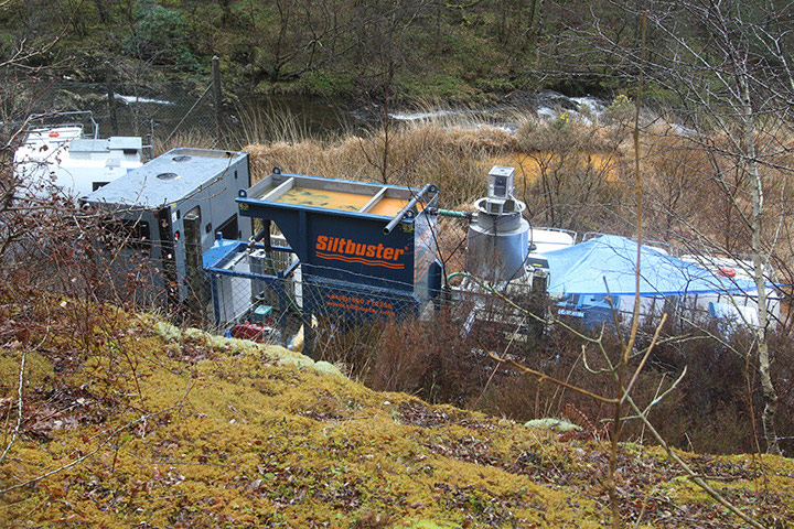 Cwm Rheidol electrochemical treatment system