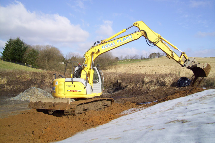 Frongoch Stream Diversion 2011