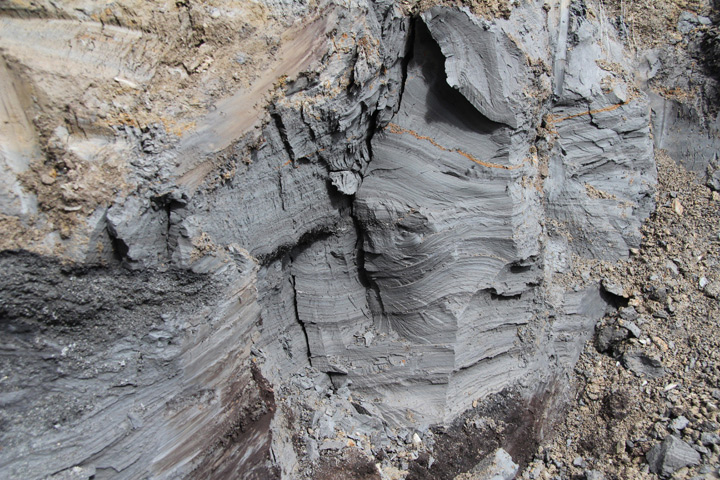 Tailings lagoon, Frongoch Mine