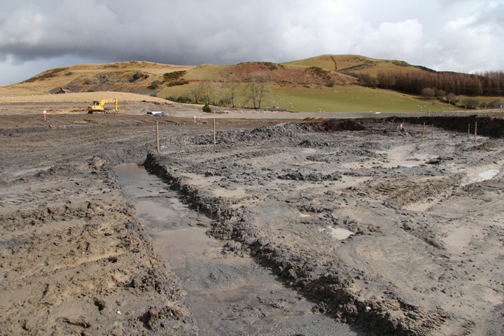 Tailings lagoon, Frongoch Mine