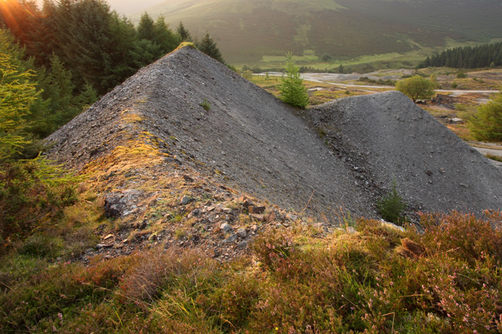 Nant y Mwyn spoil heaps