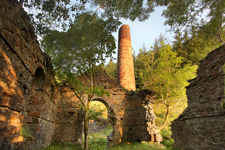 Angred Shaft engine house & chimney