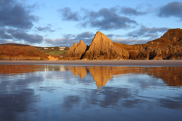 Three Cliffs Bay, Gower